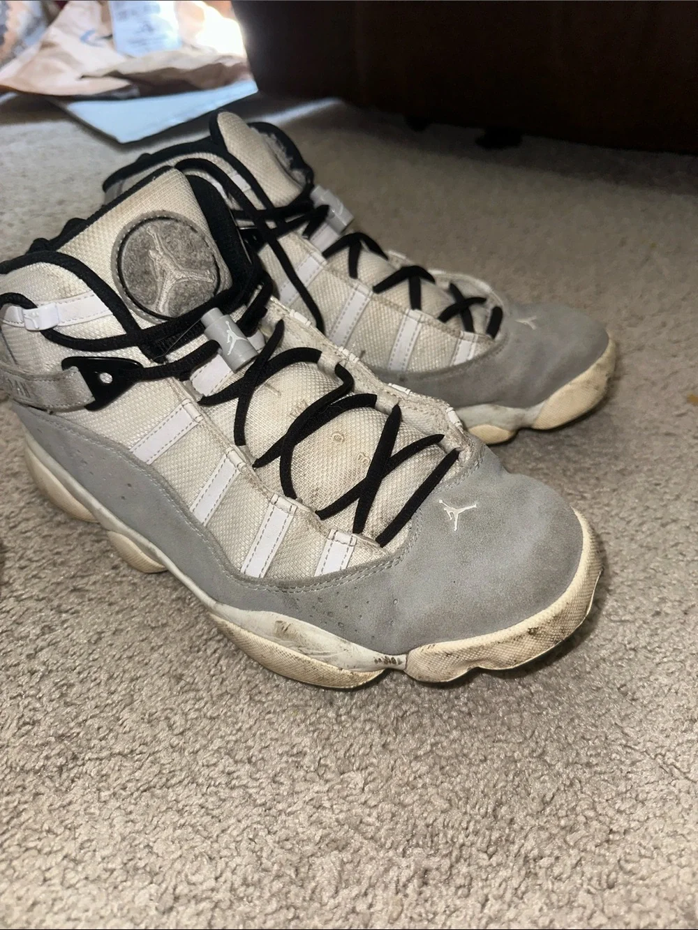 Jordan 6 Rings Cement Grey